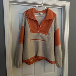 Thin fleece pullover. Size XL